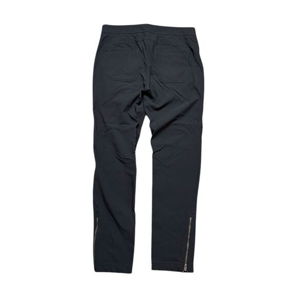 ATHLETA Wander Skinny Pant Ankle Zip Black Size 12 - Picture 3 of 8